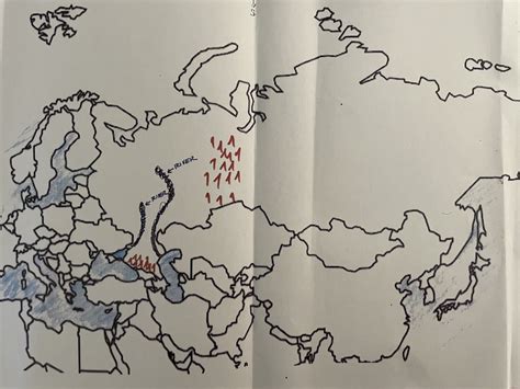 Eurasia Map Quiz Diagram | Quizlet