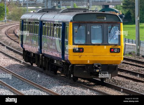 A Northern Rail British Rail Class 142 Class Pacer Diesel Multiple Dmu On The West Coast Main