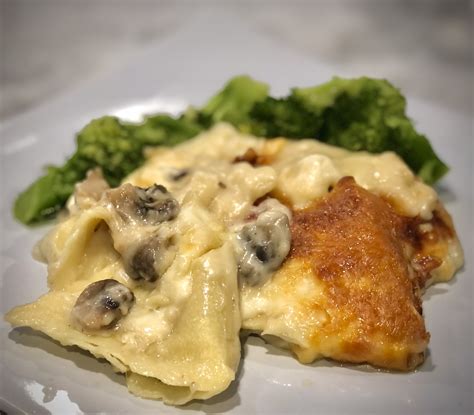 Marsala Chicken Ravioli | chef erin's kitchen
