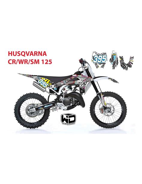 Grafiche Husqvarna SM WR CR TC TE FC FE 85 125 250 350 450 Volcom Style