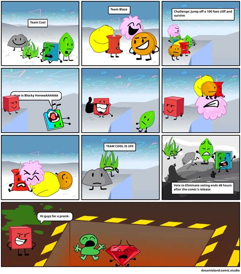 Bfdi Competitive Comic Issue 1 Rbattlefordreamisland