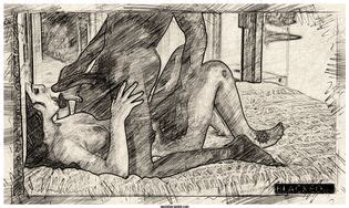 Interracial Sex Sketches Luscious Hentai Manga Porn