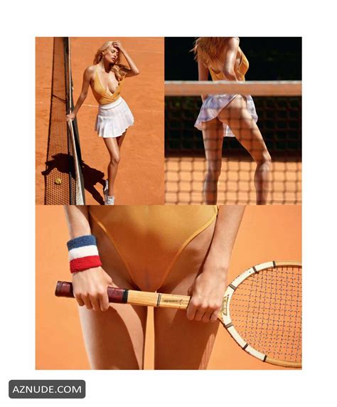 Olga De Mar Gorgeous Naked Body In Tennis Photoshoot Aznude