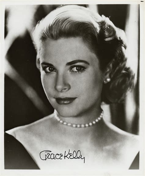 Grace Kelly Signed Photograph Rr Auction