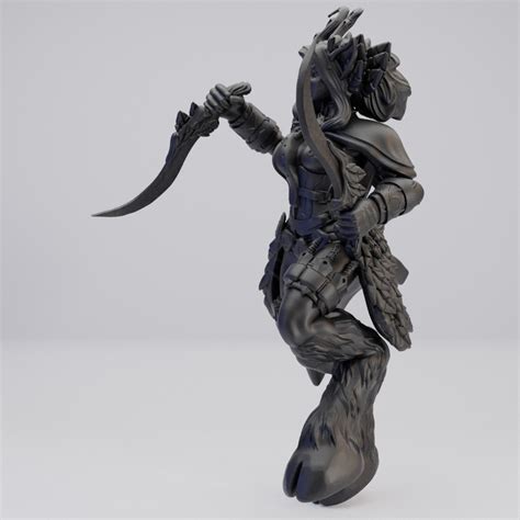 Hot Goblin 正午の森林の影ヌードA ミニチュア ホットゴブリン 妖艶 フィギュア