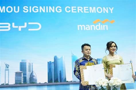 Bank Mandiri Gandeng Byd Motor Indonesia Perkuat Ekosistem Kendaraan