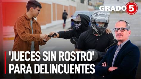 Jueces sin rostro para delincuentes Grado 5 con David Gómez