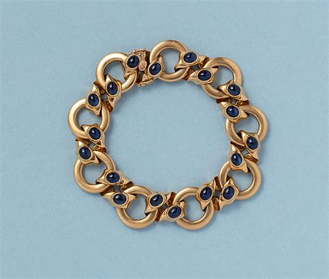 Gouden Armband Met Saffier Inez Stodel