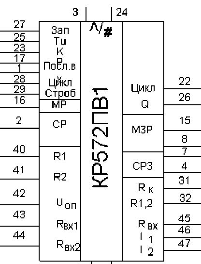 Микросхемы ацп к572пв1 и кр572пв1
