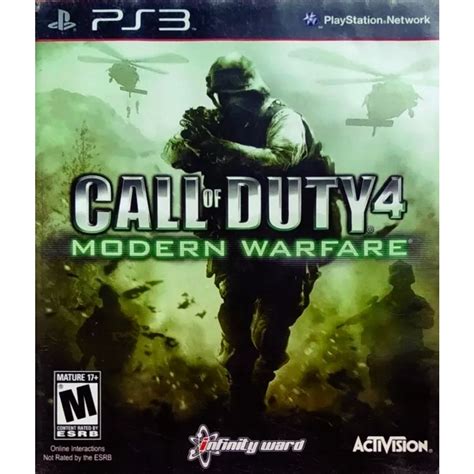 Call Of Duty 4 Modern Warfare Ps3 Shopee Brasil