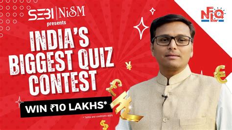 Nflq Sebi Nism National Financial Literacy Quiz Youtube