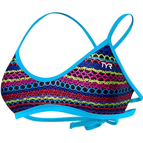 TYR Morocco Mojave Tieback Bikini Multi Sport Top Tree Fort Bikes