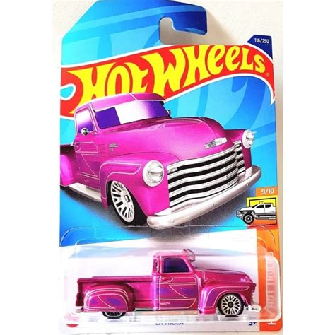 La Troca Hw Hot Trucks Hot Wheels Miniatura Caminhonete Rosa Shopee Brasil