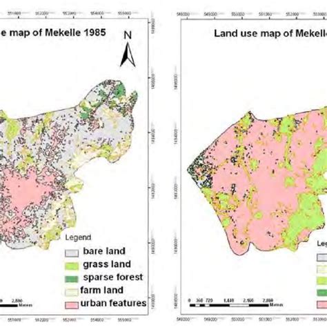 Growth of Mekelle city, Ethiopia (source, Mekelle Municipality ...