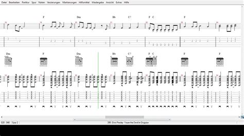 Elvis Presley Youre The Devil In Disguise Tabs Youtube