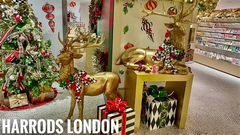 Explore The Harrods Christmas Shop Knightsbridge To Harrods