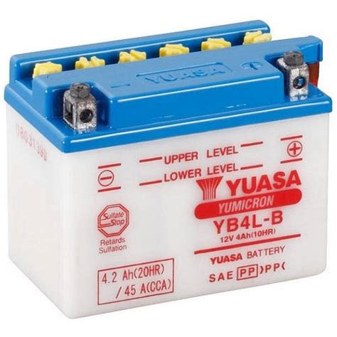 Купить Мото аккумулятор Yuasa Yumicron 4 2Ah 45A R YB4L B CP цена