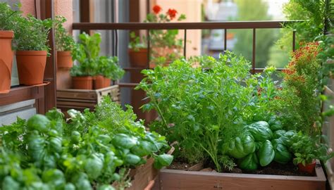 Transformer Votre Balcon En Un Jardin D Herbes Aromatiques