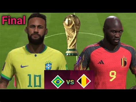 Belgium Vs Brazil 8 1 All Goal Highlights FIFA Mobile Game Play