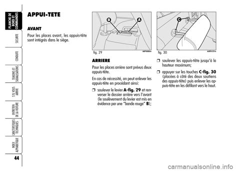 Alfa Romeo Brera Spider Notice D Entretien In French Pages