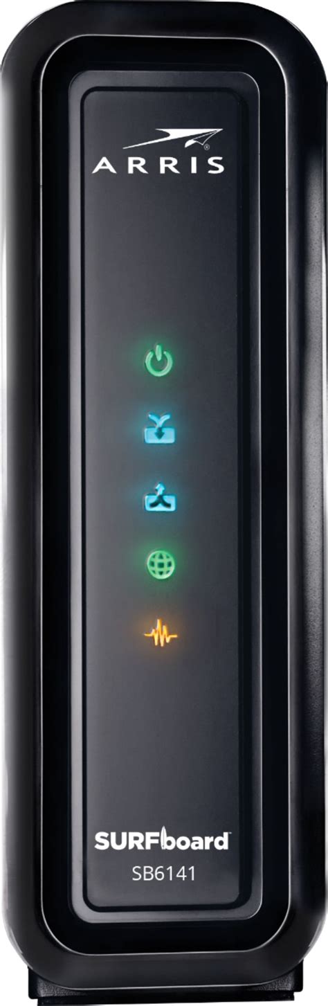 Customer Reviews ARRIS SURFboard 8 X 4 DOCSIS 3 0 Cable Modem Black