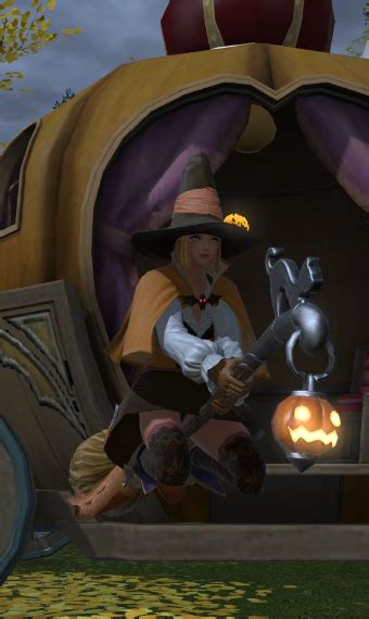 Halloween costume in orange | Eorzea Collection