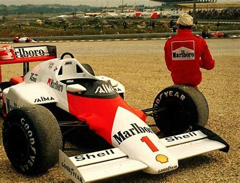 Niki Lauda McLaren MP4 2B TAG Porsche 1985 Portuguese Grand Prix