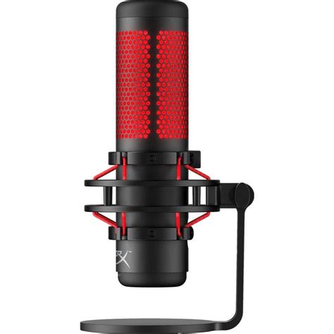 Met de HyperX QuadCast neem je jouw stem op in hoge geluidskwaliteit ...