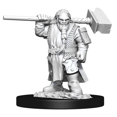 Wizkids Nolzurs Marvelous Miniatures Male Dwarf Cleric