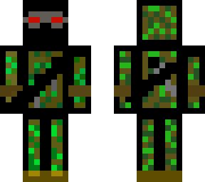 updated camo skin | Minecraft Skin