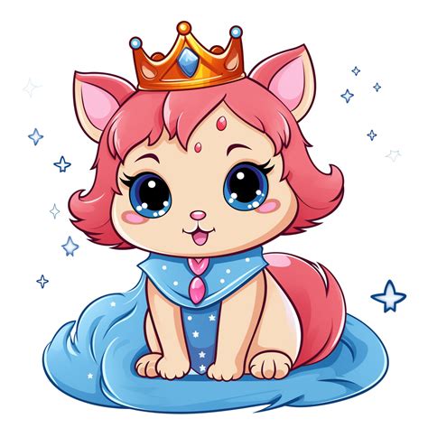 Cat Princess Coloring Page | Coloring Pages Mimi Panda