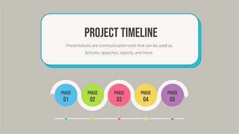 Project Timeline Template | Compatible With Google Slides