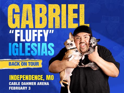 Gabriel “ Fluffy” Iglesias Back On Tour | Cable Dahmer Arena