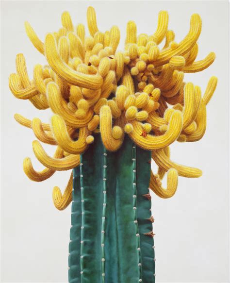 Hyper Realistic Cactus Paintings That Bristle With Detail By Kwang Ho