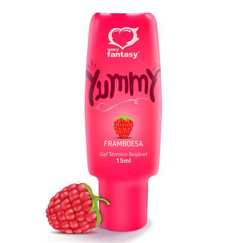 Gel T Rmico Lubrificante Beij Vel Comest Vel Yummy Sexy Fantasy Ml Sex Shop Escorrega O Pre O