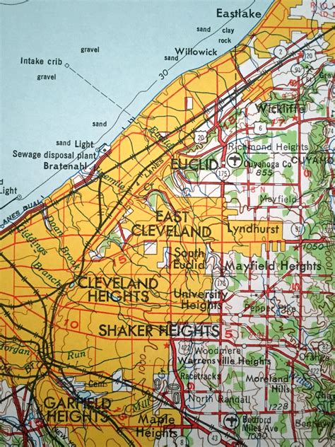 Cleveland Topography