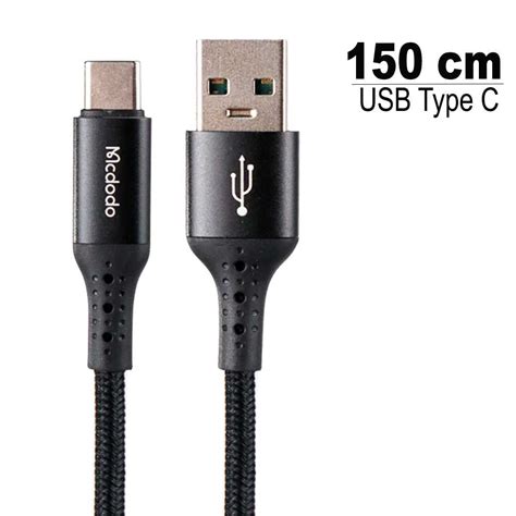 Jual Mcdodo Kabel Charger USB Type C Fast Charging Braided 6A