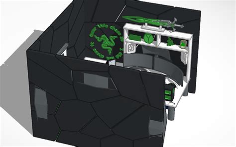 3d Design Razer Gaming Setup Tinkercad