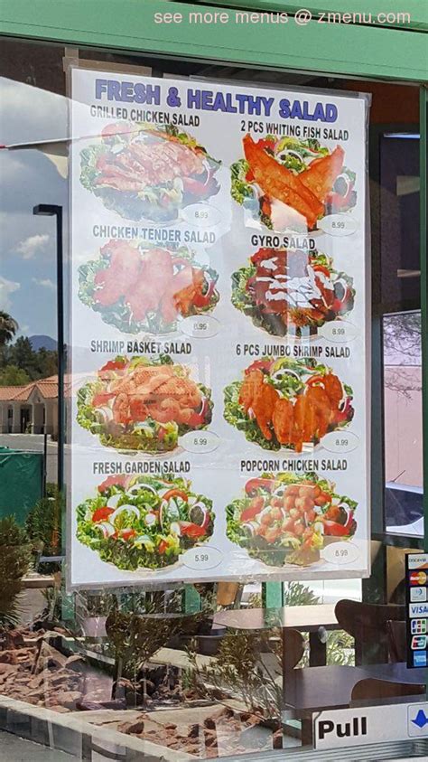 Menu At Us Fried Chicken Restaurant Las Vegas S Pecos Rd Stec