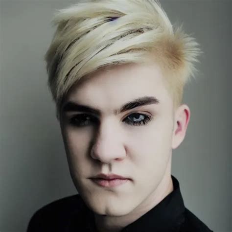 Light Blonde Emo Ftm Photography Stable Diffusion
