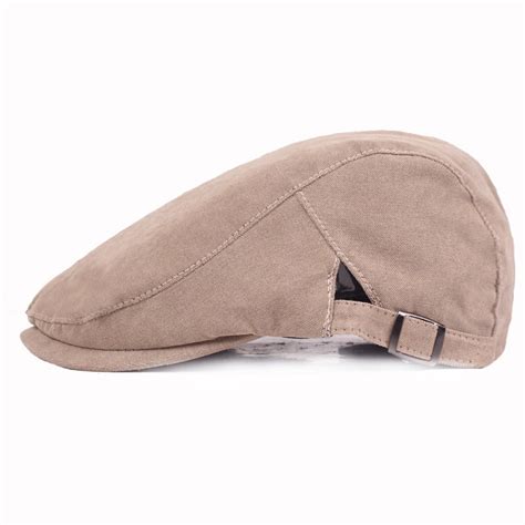 Мужская хлопковая Гольф-берет водитель, разносчик газет Регулируемый ...