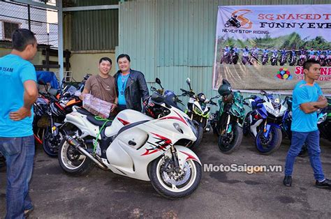 Ảnh dàn xe moto pkl tại Sinh nhật Naked Team Motosaigon