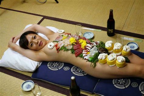 Beer Girl Sushi Food Nudity Public Sex In Home