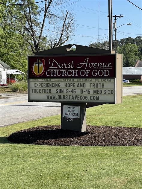 Durst Avenue Church of God | Greenwood SC