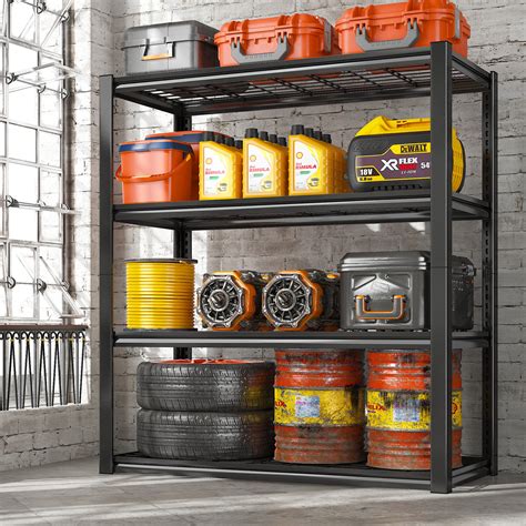 Rebrilliant Lytarra 4-Tiers Heavy Duty Garage Shelving Unit Adjustable