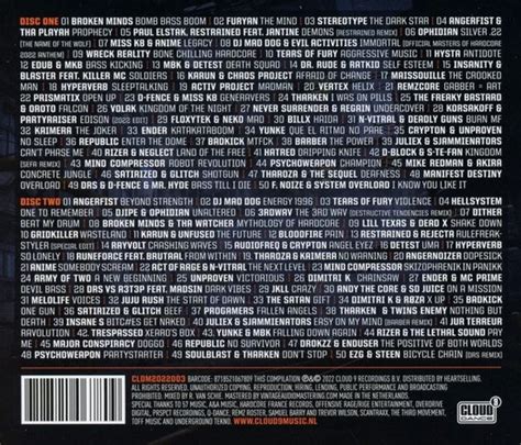 Various Artists Hardcore Top 100 2022 2 CD Various Artists CD