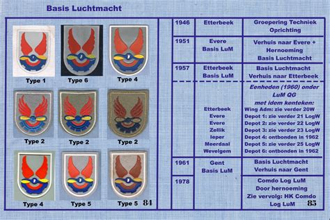 Belgian Air Force Sleeve Insignia