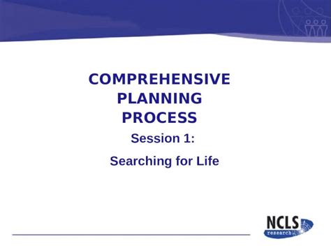 Pptx Comprehensive Planning Process Dokumentips