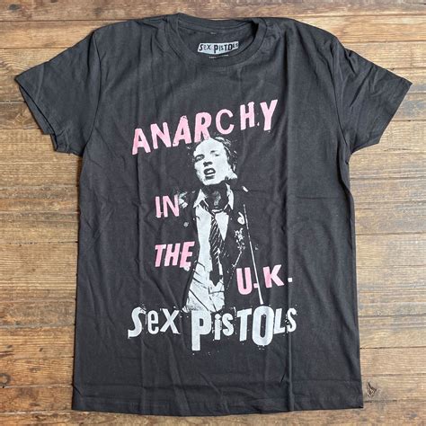 SEX PISTOLS Tシャツ ANARCHY IN THE U K オフィシャル 45REVOLUTION