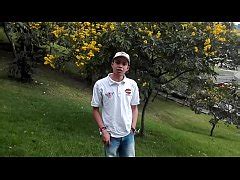 Cute Freckled Colombian Cacorro Arrecho Strips Naked In Interview And Impales Him By A Cock